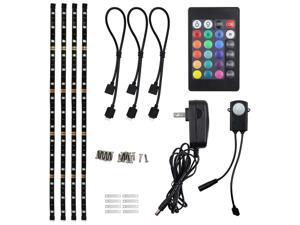 TORCHSTAR LED Multi-color Strip Light for Computer, RGB TV Backlight Kit