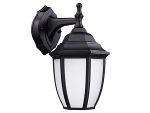 LEONLITE LED Outdoor Wall Light, 9W (60W Eqv.), Frosted Glass, 3000K Warm White, 500 Lumens, ETL Listed, Integrated Wall Sconce for Front Doors, Porches LEONLITE LED Outdoor Wall Light, 9W (60W Eqv.), Frosted Glass, 3000K Warm White, 500 Lumens, ETL Listed, Integrated Wall Sconce for Front Doors, Porches