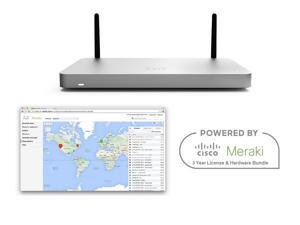 Cisco Meraki MX67W Router Security Appliance with 802.11ac WiFi Bundle with 3 YR Enterprise License Cisco Meraki MX67W Router Security Appliance with 802.11ac WiFi Bundle with 3 YR Enterprise License