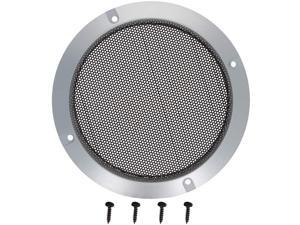 Fielect 6inch /153mm Speaker Grill Mesh Decorative Circle Woofer Guard Protector Cover Audio Accessories Metal Trim Silver 1 Pcs 