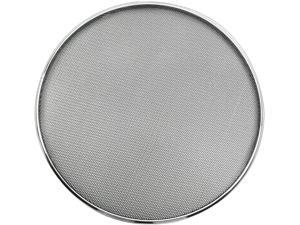 Jutagoss Speaker Grills Cover Case 8 inches Silver Decorative Round Speaker Cover Cold Rolled Steel Mesh Speaker Cover Audio Accessory 2PCS