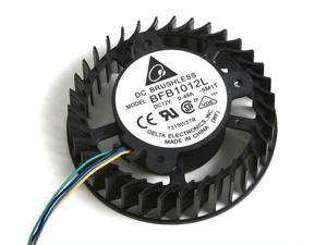 DC Circular Cooler of Delta BFB1012L with 12V 0.48A 4-Wires DC Circular Cooler of Delta BFB1012L with 12V 0.48A 4-Wires