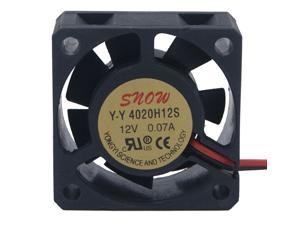 SNOW FAN  4CM Y-Y 4020H12S Sleeve bearing Cooler with 12V 0.07A 2 Wires