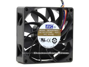 AVC DA08025B24U 8025 24V 0.26A 80x80x25mm 8cm 2-lines inverter cooling fan 