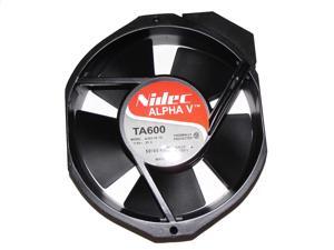 Nidec Alpha V 17238 172*38mm 930713 TA600 A30318-10 115V 0.35A 2Pin AC Cooling Fan Nidec Alpha V 17238 172*38mm 930713 TA600 A30318-10 115V 0.35A 2Pin AC Cooling Fan