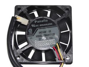 1X For Panaflo 6023 SF6023CLH12-01E Server Blower Fan 12V 230mA 3Pin