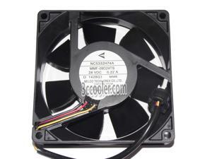 MMF-08D24ES-AN7 Fan 24V 0.13A 80*80*25mm 2-wire Cooling Fan