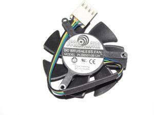 Power Logic PLD05010B12H 12V 0.2A 4 wires 4pins vga fan ZOTAC 8500GT 8600GT 9400GT 9500GT GT210 Video cooler Power Logic PLD05010B12H 12V 0.2A 4 wires 4pins vga fan ZOTAC 8500GT 8600GT 9400GT 9500GT GT210 Video cooler