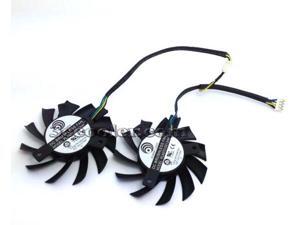 Twins Power Logic PLA07010S12HH 12V 0.5A 4 Wire 4 pins vga fan MSI R5770 6770 N450GTS HAWK graphics card cooler Twins Power Logic PLA07010S12HH 12V 0.5A 4 Wire 4 pins vga fan MSI R5770 6770 N450GTS HAWK graphics card cooler