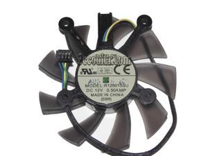 EVERFLOW 8015 R128015SU 12V 0.5A 4 wires 4 pin vga fan graphics card cooler