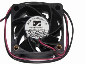 Original ARX FD1240-A2041D 40*40*20MM DC Cooling fan whit 12V 0.16A 40*40*20MM 2 Wires Hydraulic Bearing