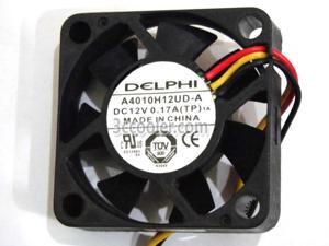 DELPHI 4010 A4010H12UD-A 12V 0.17A 3 Wires 3 Pins Cooling fan DELPHI 4010 A4010H12UD-A 12V 0.17A 3 Wires 3 Pins Cooling fan
