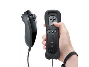 Wireless Remote + Silicone Case + Nunchuck Controller Set for Nintendo Wii - Black (Althemax) Wireless Remote + Silicone Case + Nunchuck Controller Set for Nintendo Wii - Black (Althemax)