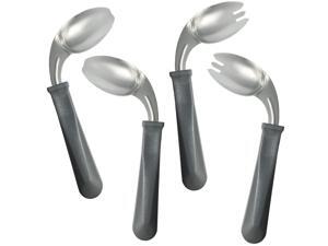 EASY HOLD OFFSET SPORK, GRAY, RIGHT EASY HOLD OFFSET SPORK, GRAY, RIGHT