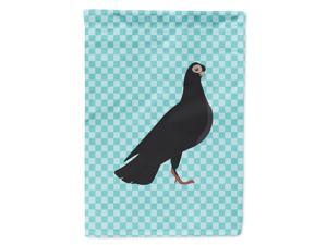 Caroline's Treasures BB8121CHF Budapest Highflyer Pigeon Blue Check Canvas House Flag, Size, Multicolor Caroline's Treasures BB8121CHF Budapest Highflyer Pigeon Blue Check Canvas House Flag, Size, Multicolor