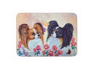 Caroline's Treasures Papillon Floor Mat, 19 x 27, Multicolor 7272RUG Caroline's Treasures Papillon Floor Mat, 19 x 27, Multicolor 7272RUG