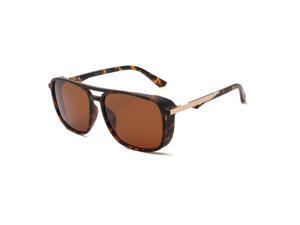 Unisex Square Fashion Sunglasses Imogen Tortoise Unisex Square Fashion Sunglasses Imogen Tortoise