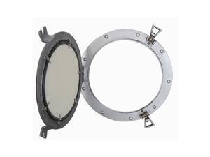 Porthole Mirror Aluminum, 11" Porthole Mirror Aluminum, 11"