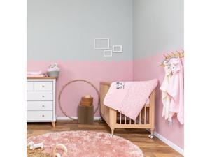 Disney Baby Pink Minnie Mouse Starry Night 3 Piece Crib Bedding Set For Girls Disney Baby Pink Minnie Mouse Starry Night 3 Piece Crib Bedding Set For Girls