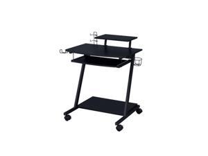 Gaming Table, Black Finish Gaming Table, Black Finish