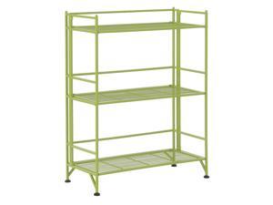 Ergode Xtra Storage 3 Tier Wide Folding Metal Shelf Ergode Xtra Storage 3 Tier Wide Folding Metal Shelf