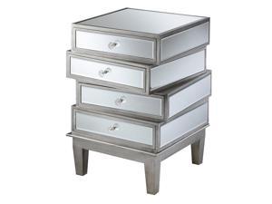 Ergode Gold Coast J Daniels 4 Drawer End Table Ergode Gold Coast J Daniels 4 Drawer End Table