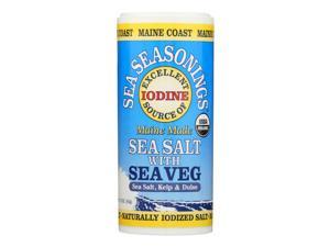 Maine Coast Organic Sea Seasonings - Sea Salt with Sea Veg - 1.5 oz Shaker