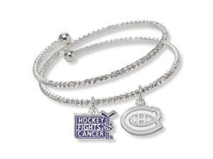 MONTREAL CANADIENS SUPPORT HFC CRYSTAL BRACELET MONTREAL CANADIENS SUPPORT HFC CRYSTAL BRACELET