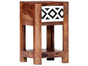 vidaXL Bedside Cabinet Solid Sheesham Wood (Set of 2) vidaXL Bedside Cabinet Solid Sheesham Wood (Set of 2)
