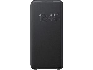 Samsung Genuine Smart LED Wallet Cove For Galaxy S20+ S20+5G Black EF-NG985PBEGUS