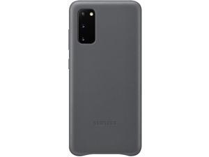Samsung Galaxy S20 Case Leather Back Cover Gray EF-VG980LJEGUS