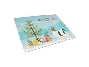 Papillon Christmas Tree Glass Cutting Board Large Papillon Christmas Tree Glass Cutting Board Large