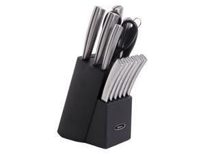 Oster Wellisford 14 Piece Cutlery Set with Black Block