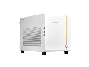 SG14B,White,Small form factor chassis ,Plast front Panel,Steel body,  (15.25" or 13.5")+ 13.5,32.5"drive bay, support mini-ITX/Mini DTX motherboard , 2USB 3.0 Type A, 1USB2.0,support ATX PSU