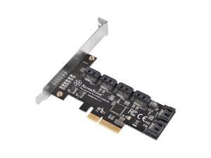 6 Ports SATA Gen3(6Gbps) port multiplier, Non-RAID, PCI Express Gen3 x2 card