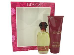 Design Perfume by Paul Sebastian, Gift Set - 3.4 oz Eau De Parfum Spray + 6.7 oz Body Lotion