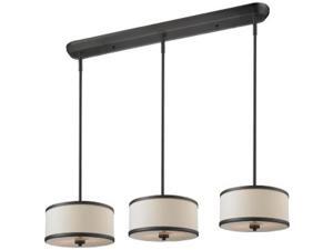 Z-Lite Cameo 9 Light Island/Billiard , Creme/Bronze - 165-16-3 Z-Lite Cameo 9 Light Island/Billiard , Creme/Bronze - 165-16-3
