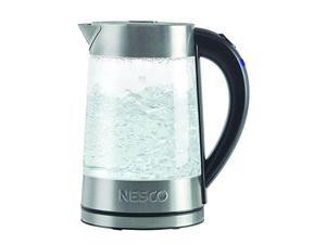 NESCO GWK-02 Glass Glass Water Kettle 1.8 Liter NESCO GWK-02 Glass Glass Water Kettle 1.8 Liter