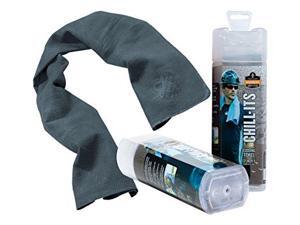 Ergodyne Evaporative Cooling Towel Gray 12438 Ergodyne Evaporative Cooling Towel Gray 12438