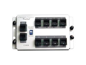 Channel Vision 4x8 RJ45 Telecom Distribution Module (C-0436) Channel Vision 4x8 RJ45 Telecom Distribution Module (C-0436)