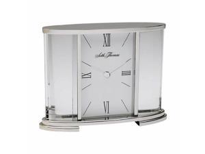 Seth Thomas Silver Glass Carriage Table Clock Seth Thomas Silver Glass Carriage Table Clock