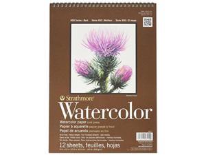 Strathmore 400 Series Cold Press Wire Bound Watercolor Pad 9 x 12 Inches (ST440-1) Strathmore 400 Series Cold Press Wire Bound Watercolor Pad 9 x 12 Inches (ST440-1)