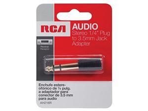 RCA AH216 Stereo Headphone Adapter Plug RCA AH216 Stereo Headphone Adapter Plug