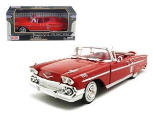 1958 Chevrolet Impala Blue 1:24 Diecast Model Car by Motormax 1958 Chevrolet Impala Blue 1:24 Diecast Model Car by Motormax