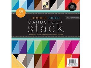 DCWV Double Sided Cardstock Stack, Textured, 58 Sheets, 12 x 12 inches DCWV Double Sided Cardstock Stack, Textured, 58 Sheets, 12 x 12 inches