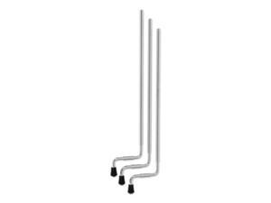 Drum Workshop DWSMFLT27ALCR Tom Legs, 27, Aluminum, Chrome - Pack of 3 Drum Workshop DWSMFLT27ALCR Tom Legs, 27, Aluminum, Chrome - Pack of 3