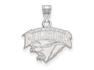 Sterling Silver LogoArt United States Air Force Academy Small Pendant Sterling Silver LogoArt United States Air Force Academy Small Pendant