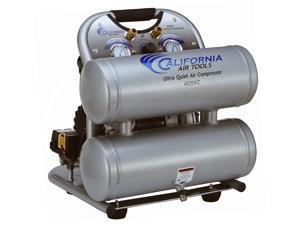 California Air Tools 4620AC Ultra Quiet  & Oil-Free  2.0 Hp, 4.0 Gal. Aluminum Twin Tank Air Compressor