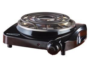 Brentwood TS306 1200 Watts Single Electric Burner - Black Brentwood TS306 1200 Watts Single Electric Burner - Black
