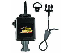 GEARKEEPER - HEAVY DUTY RETRACTABLE MARINE MIC KEEPER WITH SNAP CLIP & ADHESIVE PAD